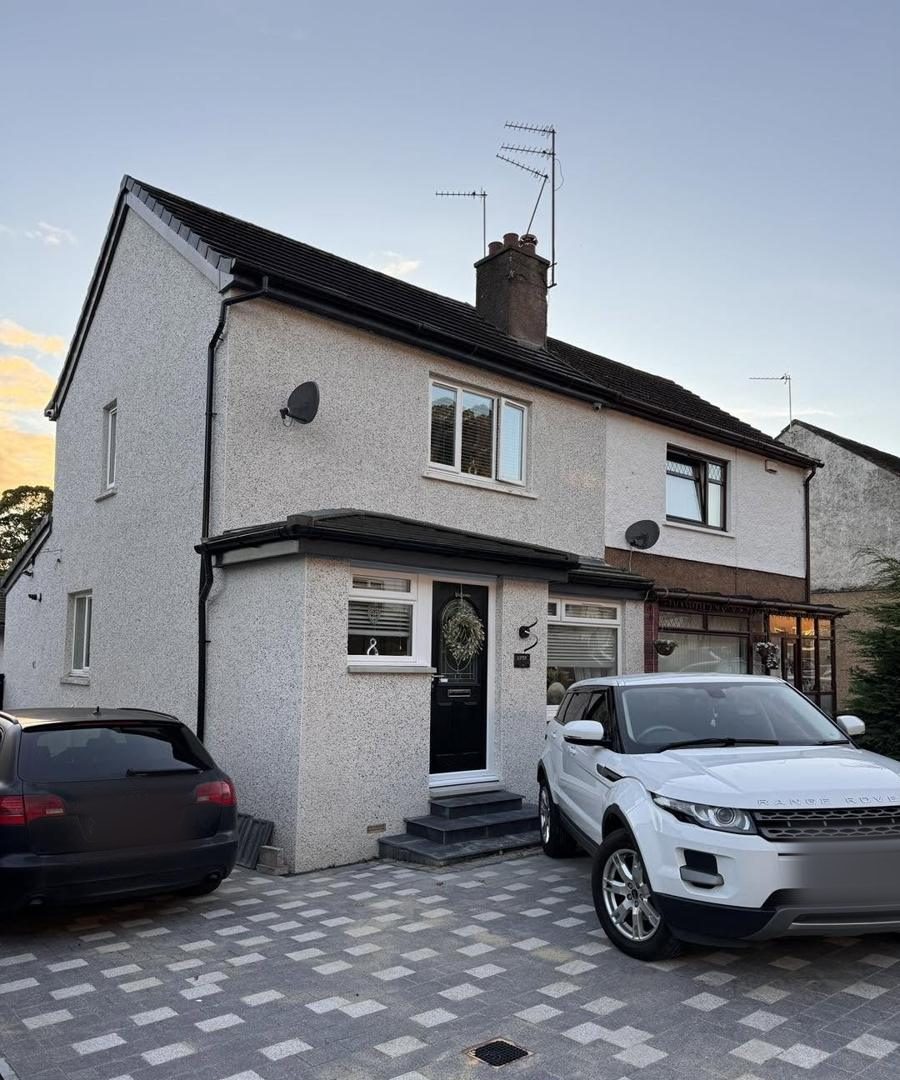 New porch and rear extension, whole house re-dashed